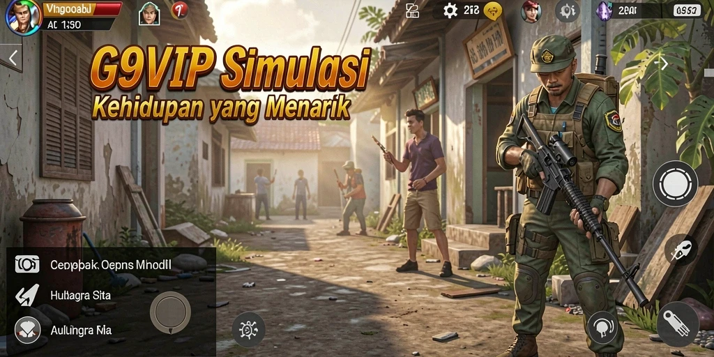 Tampilan gameplay G9VIP yang menarik dan interaktif.