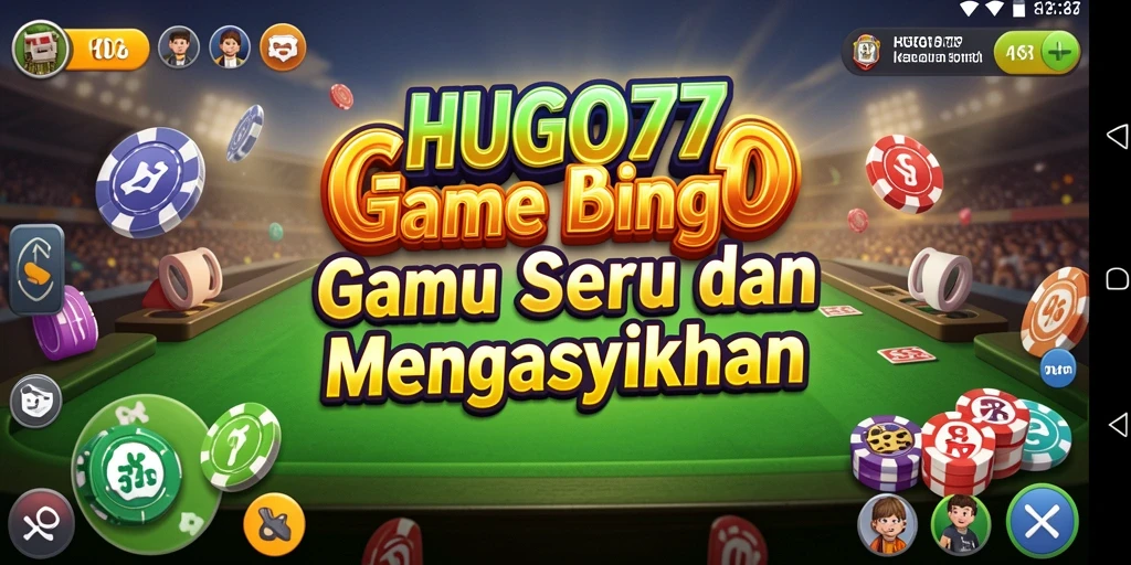 Tampilan gameplay HUGO77 yang menegangkan dan menghibur.