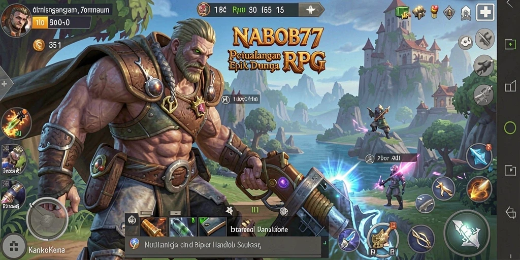 Tampilan gameplay yang menakjubkan dari NABOB77 dalam aksi.