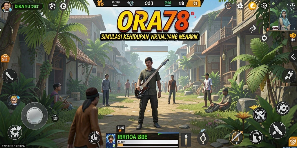 Tampilan gameplay ORA78 yang menarik dan interaktif.