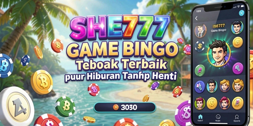 Gameplay seru dan interaktif di aplikasi SHE777 Bingo.