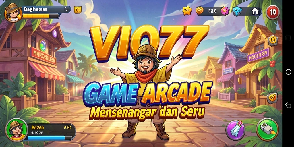 Gameplay seru dari VIO77 dengan karakter dan level menantang.